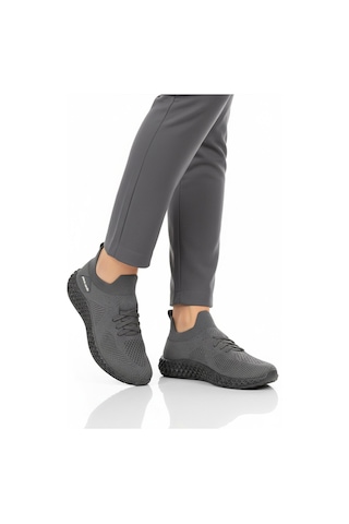 Pierre Cardin Füme Fileli Hafif Kolay Giyilebilir Unisex Spor Ayakkabı Pc-32711 G
