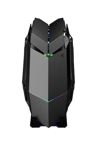 Quantum Gaming Ironclad 6x Argb Fan Full Size Atx Siyah Çelik Gövde Psu'suz Gaming Kasa