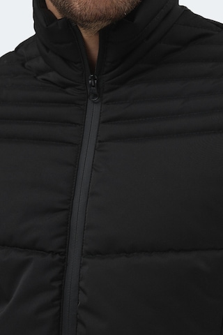 Slazenger Blanco Erkek Dik Yaka Slim Fit Siyah Mont & Kaban Siyah