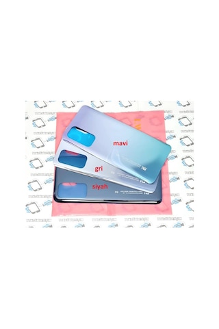 Xiaomi Mi 10T Arka Pil Batarya Kapağı (Cam)