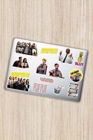 Brooklyn Nine Nine Laptop Notebook Tablet Telefon Sticker Set 21