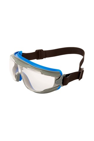 3m Goggle Gear 500 İş Güvenliği Koruyucu Gözlükler, Neopren Baş Bandı, Scotchgard Buğu Önleyici/çizi