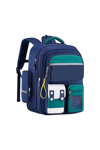 Yucama  Kız Erkek İlköğretim Okulu Sırt Çantası Unisex Çocuklar Hafif Rah - Yeşil 25 Litre