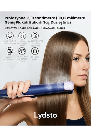 Beauty Steam Flow Buharlı Saç Düzleştirici Ve Şekillendirici