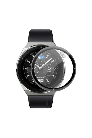 Huawei Gt3 Pro 46MM Ekran Koruyucu 3D Kavisli Full Kaplama Pmma