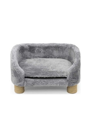 Gobypet Peluş Kedi Koltuğu, Yumuşak Lüks Kedi Köpek Yatağı, Kedi Köpek Koltuğu