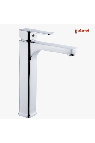 Ulu-el Çanak Lavabo Bataryası Musluğu Çeşmesi Krom
