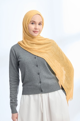 Armanda Organic Touch Viskoz Şal- 3601 Tatlı Sarı
