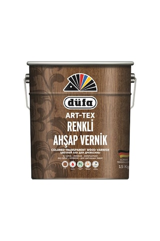 Düfa Art-tex Renkli Ahşap Verniği 15 Lt