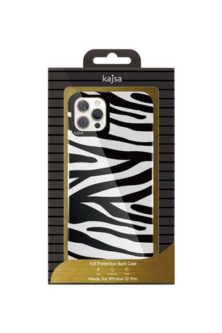 Kajsa Apple Uyumlu iPhone 12 Pro Kılıf Vahşi Doğa Desenli Kajsa Animal Kapak ZORE-216557