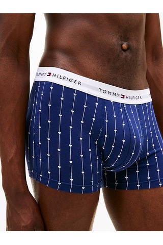 Tommy Hilfiger 3p Trunk Prınt Erkek Sarı Boxer - Um0um02768