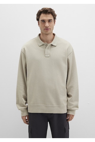 Mavi - Bej Polo Sweatshirt 0s10323-70146 Bej