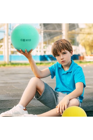 Ranyeek Çocuklar İçin Sessiz 7 Numara Basketbol Topu - Portatif Ve Eğlenceli