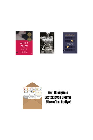 Hayat Hanım + Ölmek Kolaydır Sevmekten + Geceyarısı Şarkıları + Okuma Sticker'ları