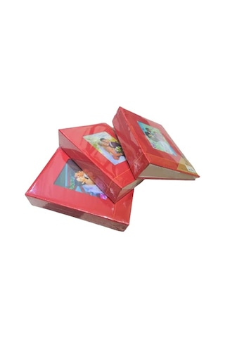 Fotoğraf Resim Albüm 10x15 Cm 200'lük Kırmızı