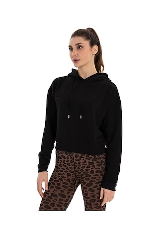 Inguz Kapüşonlu Hoodie Siyah