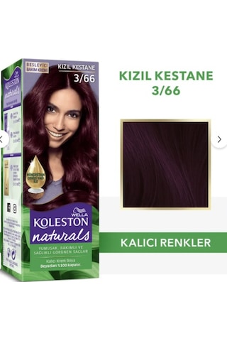 Koleston Naturals 3/66 Kızıl Kestane Saç Boyası