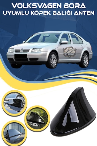 Volksvagen Bora Uyumlu Oto Balık Sırtı Anten Elektrikli Köpekbalığı Balina Tavan Anten