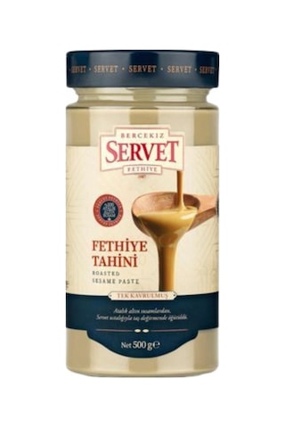 Servet Tek Kavrulmuş Taze Servet Tahini - 500g