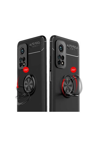 Xiaomi Mi 10T Pro 5G Kilif Yüzüklü Magnetli Ravel Case 389753209