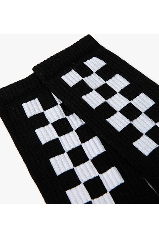 Koton Soket Çorap Geometrik Desenli Siyah 4wam80384aa 4WAM80384AA999 Siyah