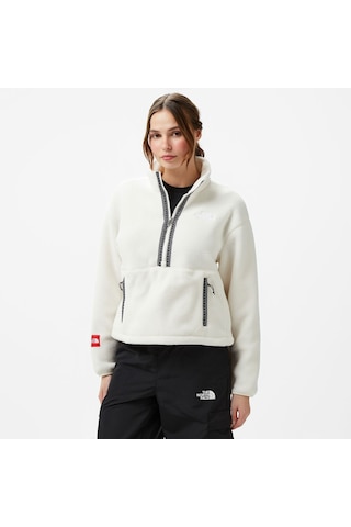 The North Face Kadın Sweatshırt Nf0a88z3qlı Beyaz