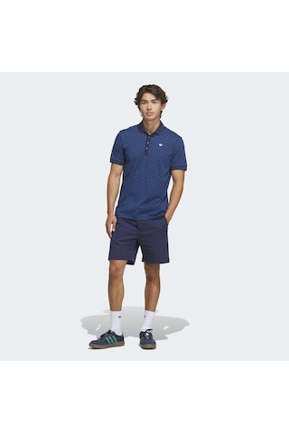 Adidas Originals All Over Trefoil Erkek Lacivert Polo Tişört Ks5762