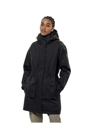 Jack Wolfskin Fıerce Wınd Parka W Siyah Siyah