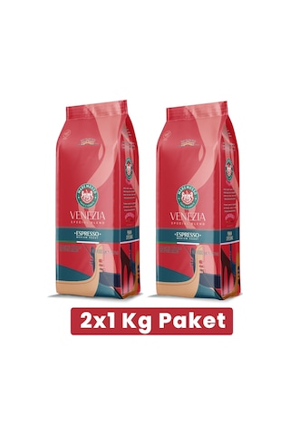 Mare Mosso Espresso Venezia Taze Kavrulmuş Çekirdek Kahve 2 x 1 KG