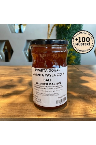 Lavanta Balı 850gr -yöresel Bal