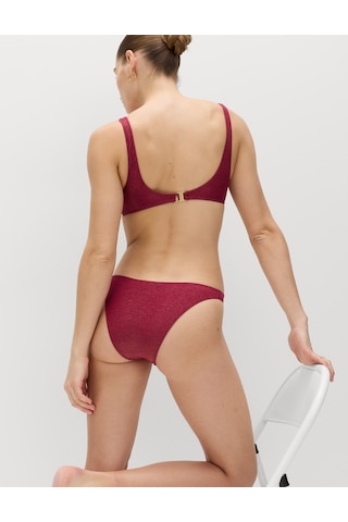 Marks & Spencer Simli Bikini Altı T52000001 Bordo