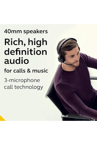 Jabra Evolve2 65 Uc Kablosuz Kulaklık Link380A Stereo