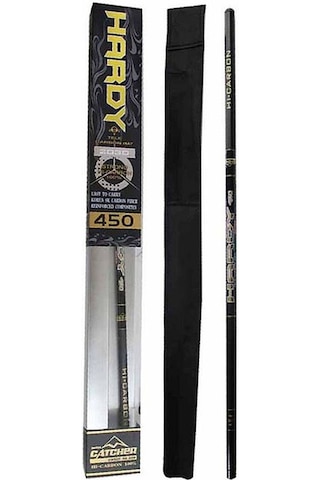 Hardy Short Pole %100 Carbon Kısa Göl Kamışı 4.50 Mt