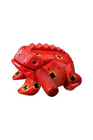 Tayland Geleneksel Kurbağa Sesi Çıkaran Dekoratif Şans Kurbağası(KIRMIZI) (10 Cm) (no:3) Tayland Geleneksel Kurbağa Sesi Çıkaran Dekoratif Şans Kurbağası(KIRMIZI) (10 Cm) (no:3)