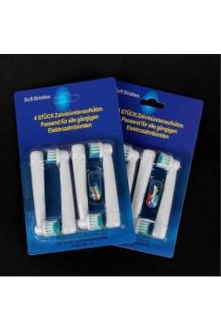 4 Adet Diş Fırçası Yedek Başlığı Oral-B Uyumlu