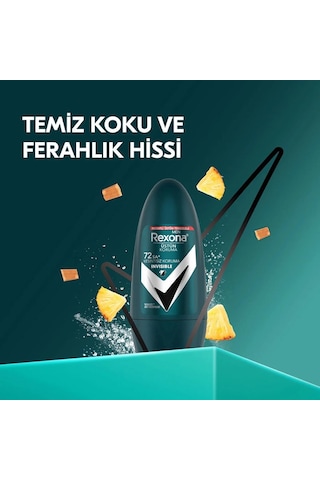 Rexona Invisible 72 Saat Erkek Roll-On Deodorant 50 ML