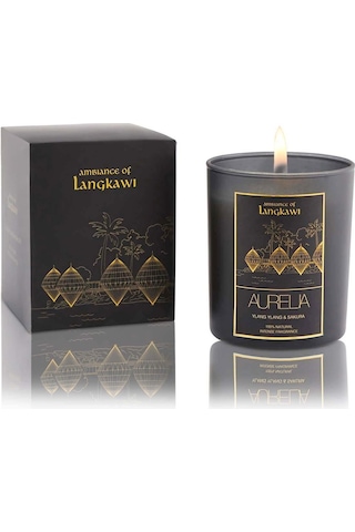 Aurelia Geneve Ambiance Of Langkawi - Ylang Ylang & Sakura - Ylang Ylang & Sakura Çiçeği Kokulu Mum - 210 G