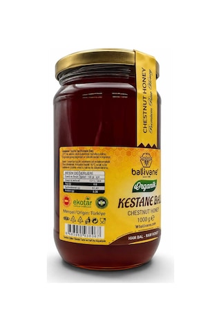 Ballivane Organik Kestane Balı 1 KG