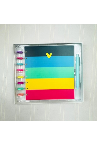 Yeni Nesil Dıy Defter Kalem Set 1097-1 Çok Renkli