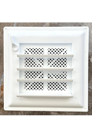 Ubm 28x28 Banyo Wc Havalandırma Menfezi Yapışkanlı Cam Menfez Hediyeli