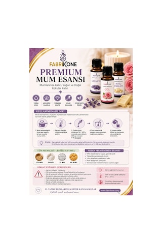 Premium Mum Esansı 5 Cc 2'li Set - Çilek, Passion Fruit - Soya Wax, Parafin, Jel Wax Ve Bal Mumu Uyumlu Bkfab2ckpf5 Karışık