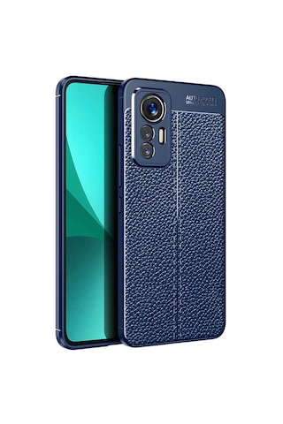 Xiaomi Mi 12 Lite Kılıf Zore Niss Silikon Kapak Lacivert