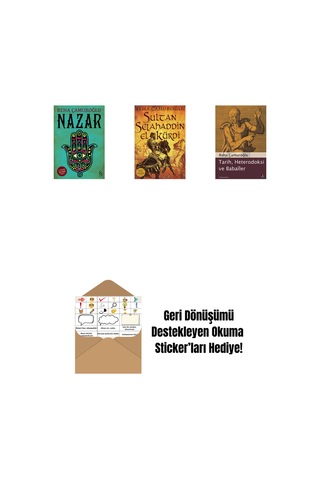 Nazar + Sultan Selahaddin El Kürdi + Tarih, Heterodoksi Ve Babailer + Okuma Sticker'ları