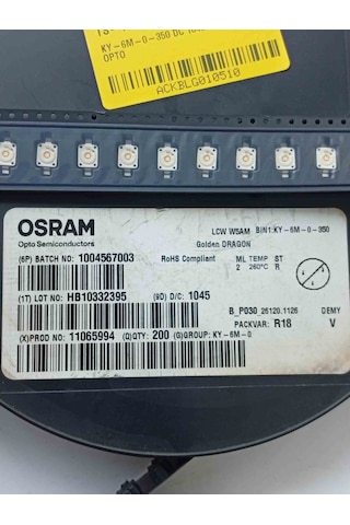 Ky-6m-0-350 Dc 1045 Led Osram Opto 5 Adet