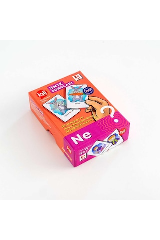 5N1K Konuşma Becerisine Destek ''Ne'' Kart Oyunu - Lali Yayınları