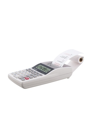 Sharp El-1611v 12 Hane Şeritli Hesap Makinesi Beyaz - Gri