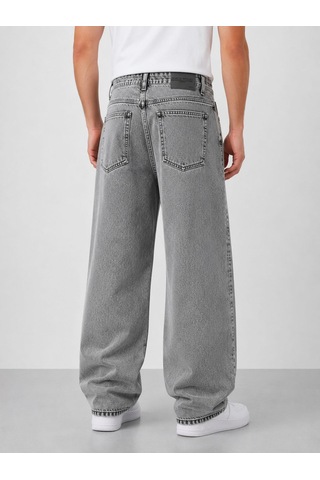 Classics Men Black Wood Denim Erkek Baggy Jean Pantolon 7748 Gri