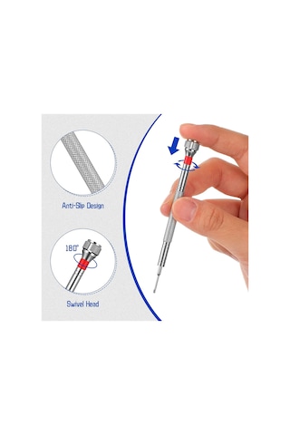 Leasetake Parça Hassas Tornavida, Kuyumcu Tornavida Seti, Saat Tamir Tornavida Seti 0.6-1.6 Mm, Mikro Tornavida