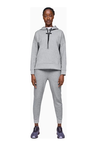 On Relaxed Hoodie Lumos Kadın Kapüşonlu Sweatshirt Gri