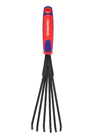 Workpro Wp331028 360x87mm Çelik Profesyonel Mini Bahçe Tırmığı Fr Wp331028